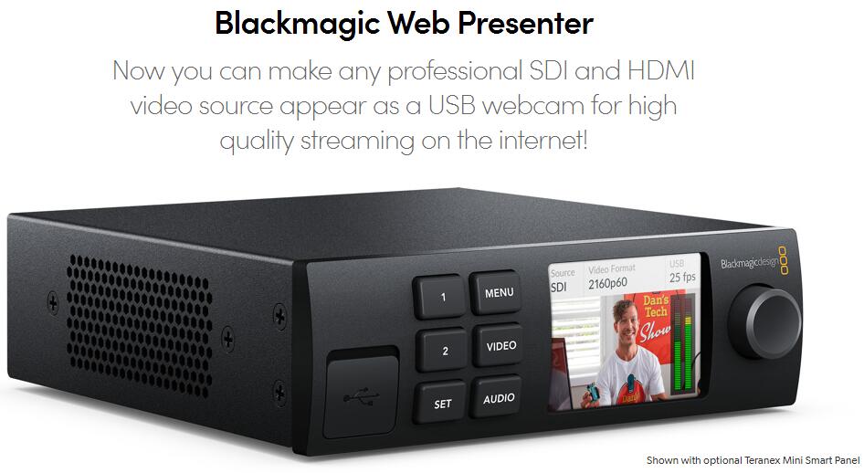 Blackmagic 發(fā)布SDI、HDMI轉(zhuǎn)USB及視頻切換產(chǎn)品，提供高質(zhì)量互聯(lián)網(wǎng)直播